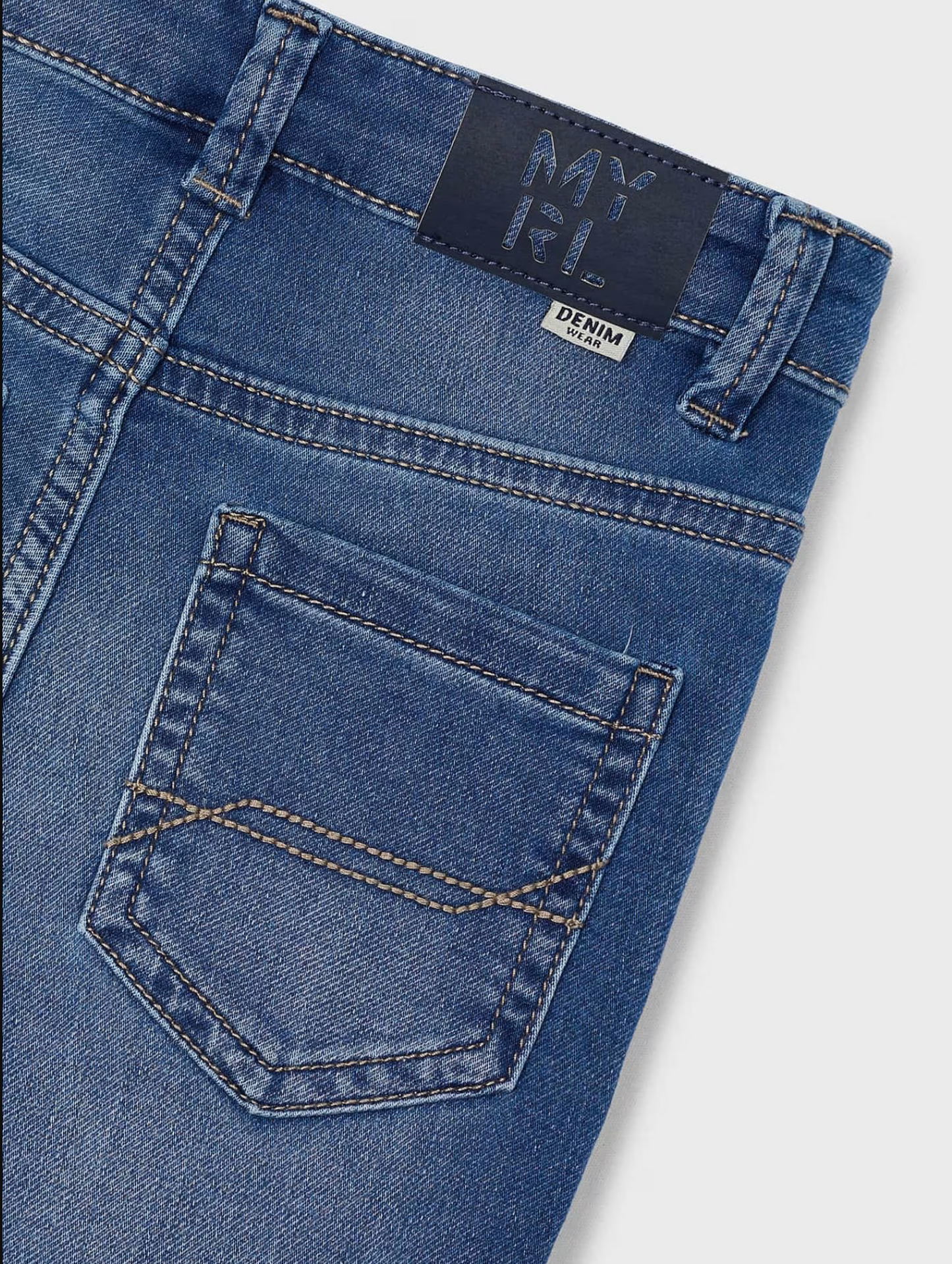 Mayoral Boys Slim Fit Medium Wash jeans