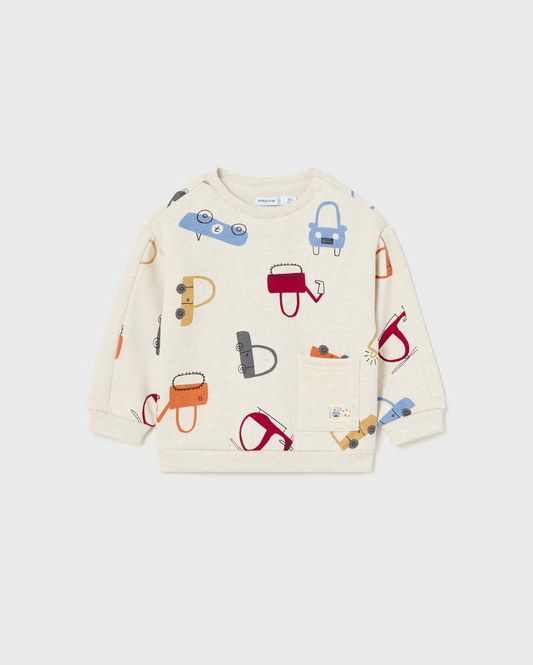 Mayoral Baby Boy Print Sweater