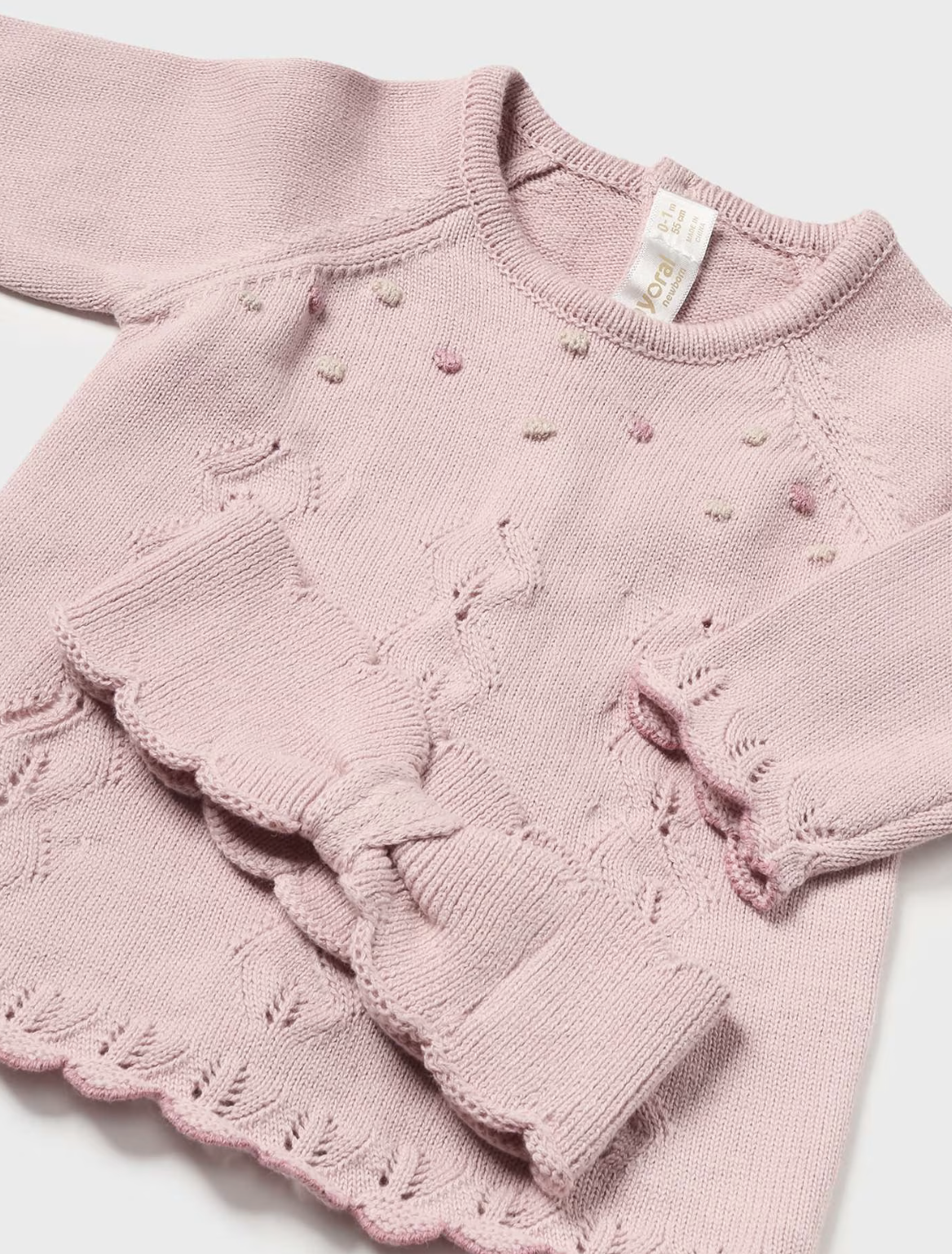 Rose and Oat 3 Piece Knit Set