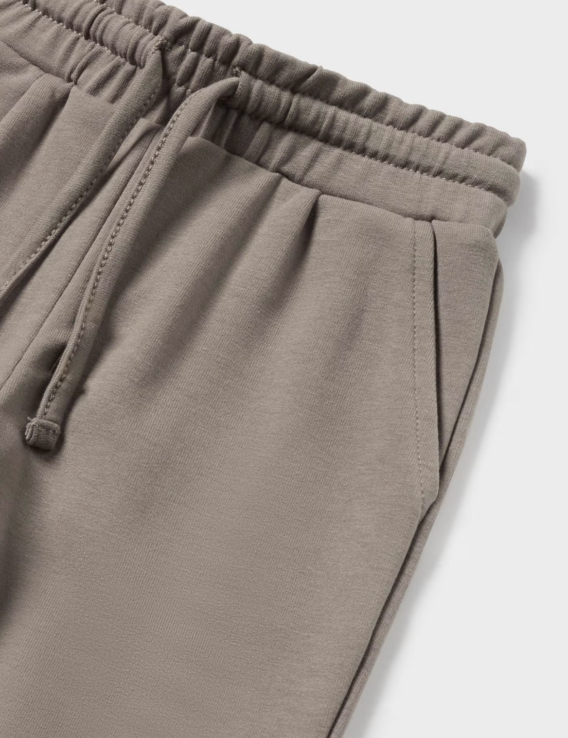 Baby Tie Waist Pants - Oatmeal