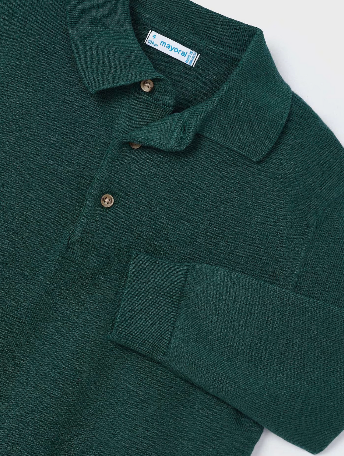 Mayoral Boys Knit Polo Shirt