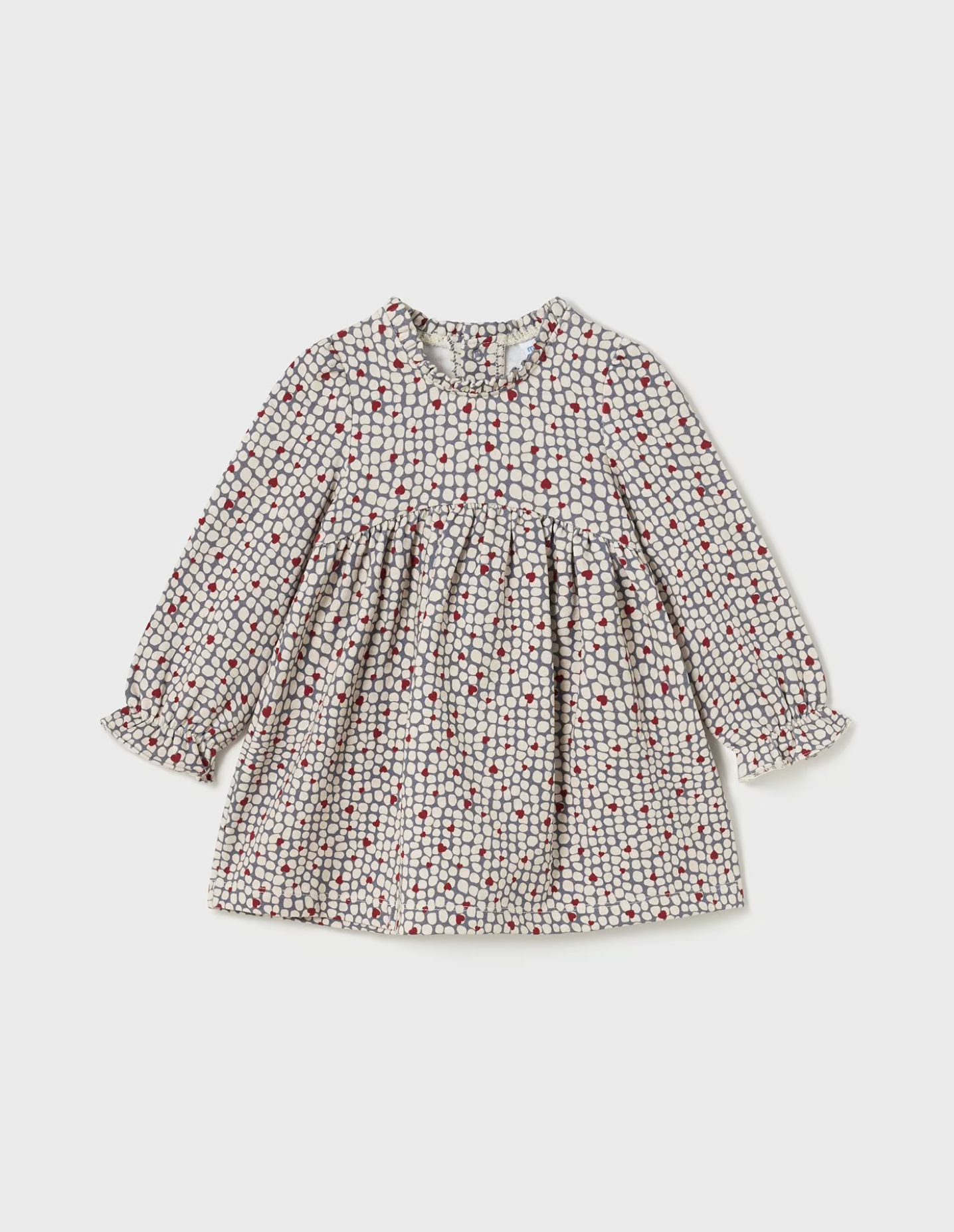 Mayoral Baby Girl Heart Print Dress