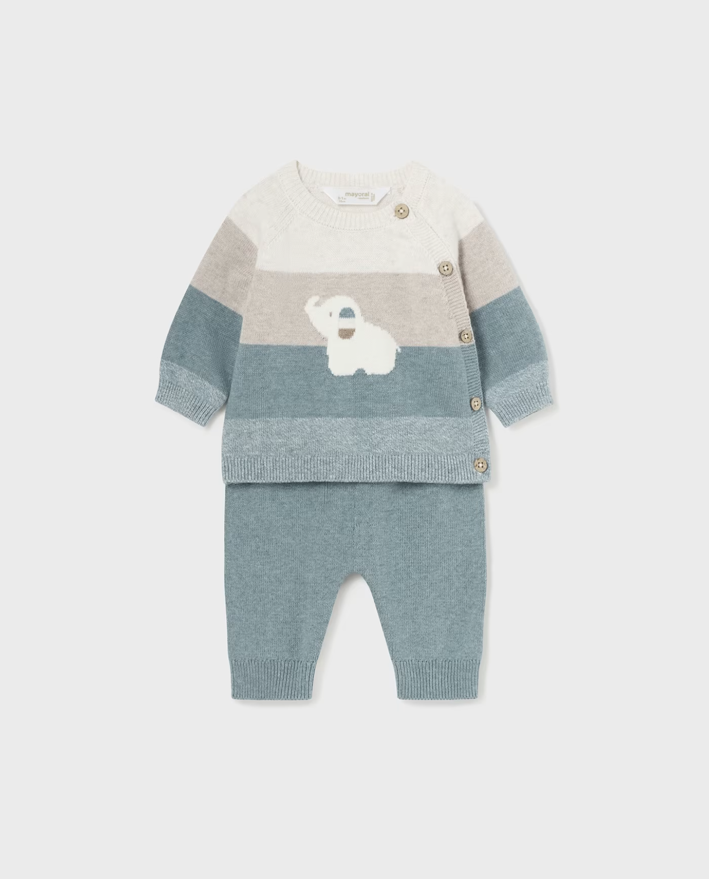 Mayoral Baby Boy Striped Sweater Set