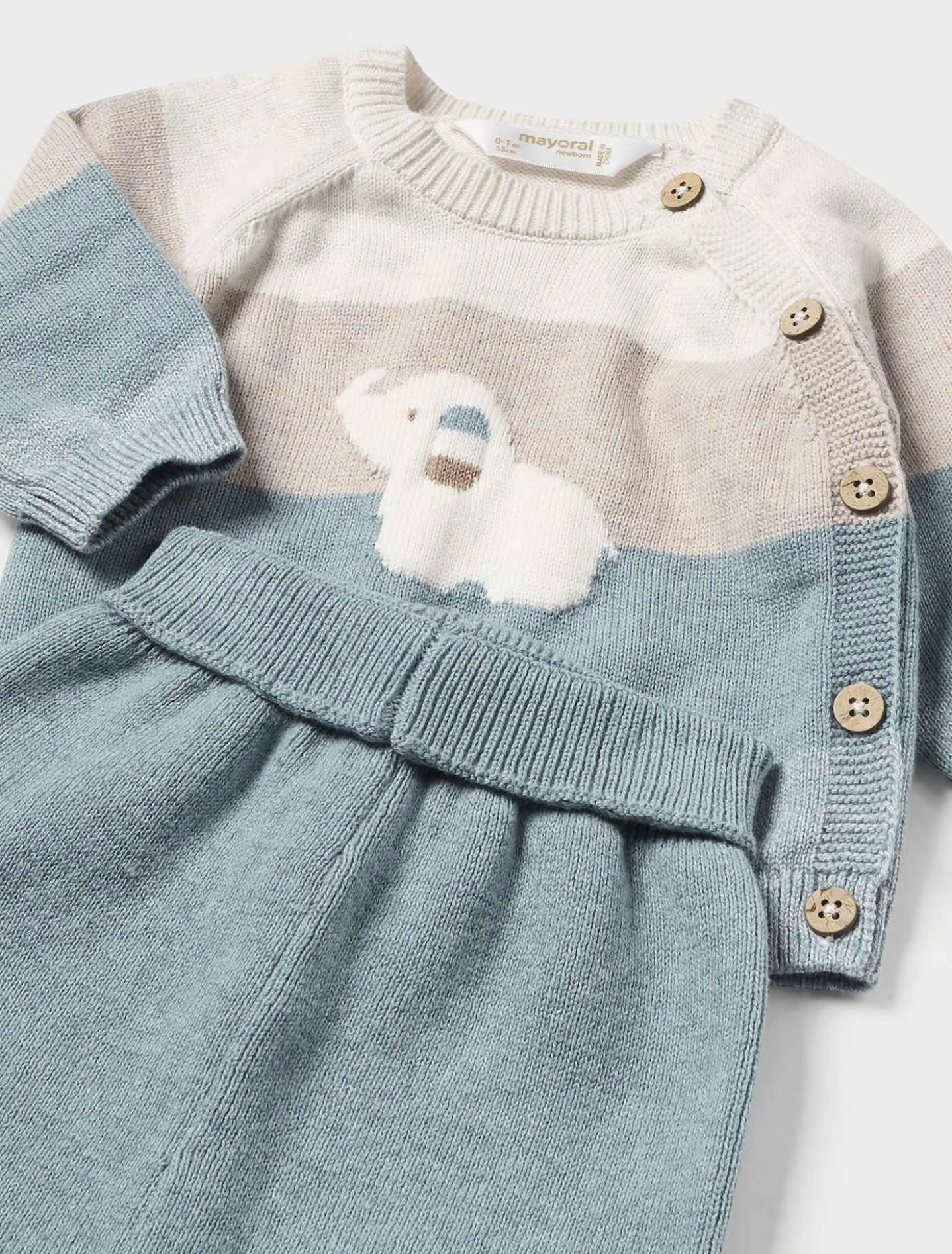 Mayoral Baby Boy Striped Sweater Set