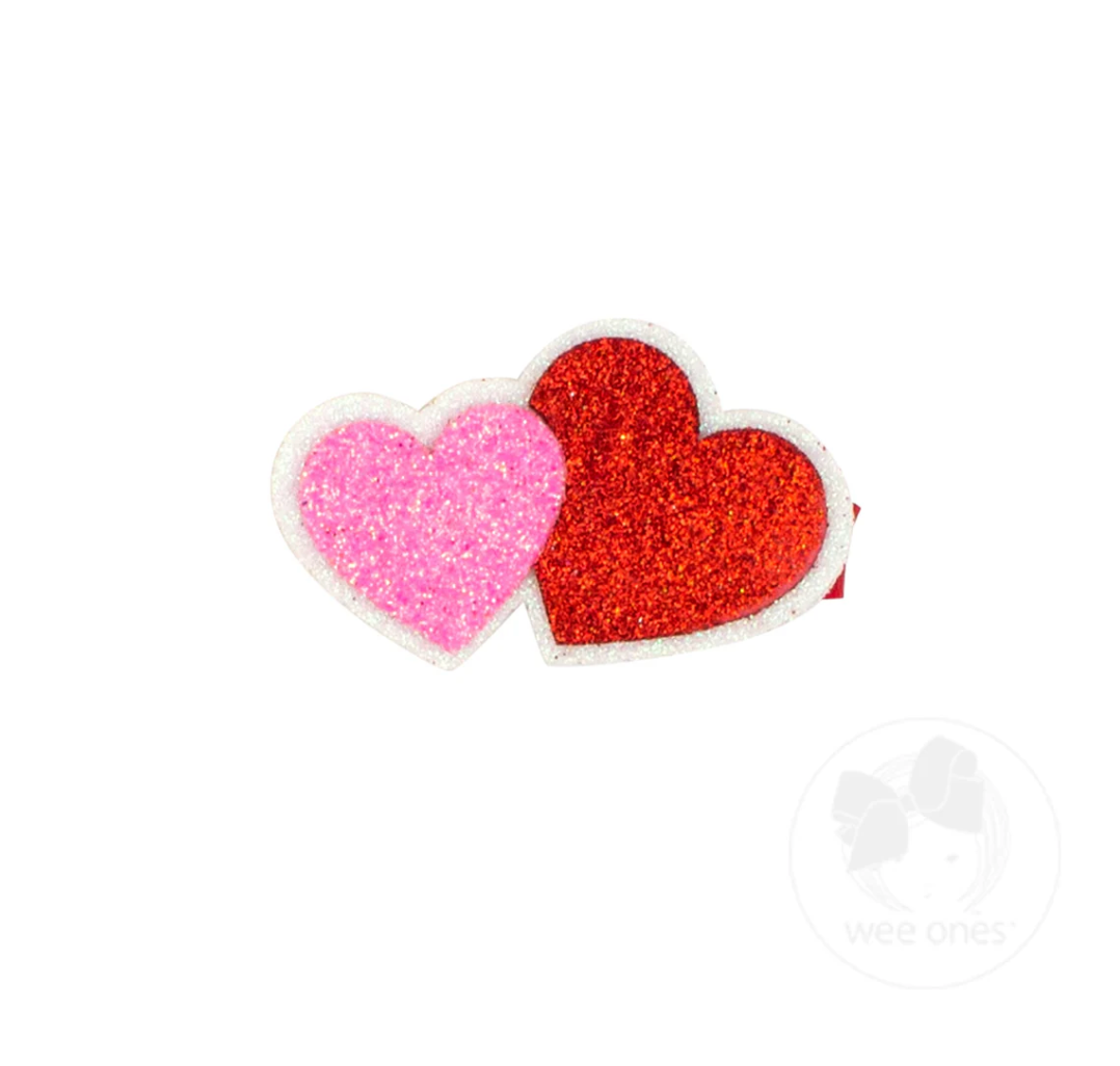 Foam Heart Hair Clip