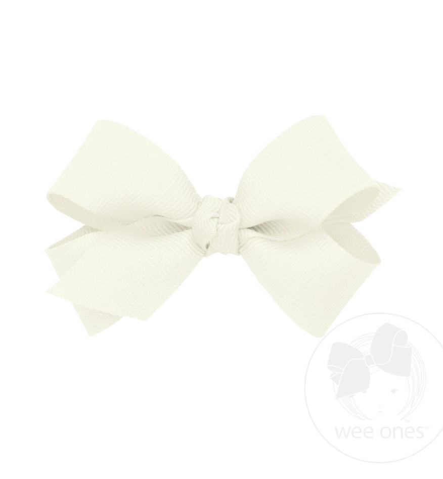 Wee Classic Grosgrain Hair Bow (Knot Wrap)