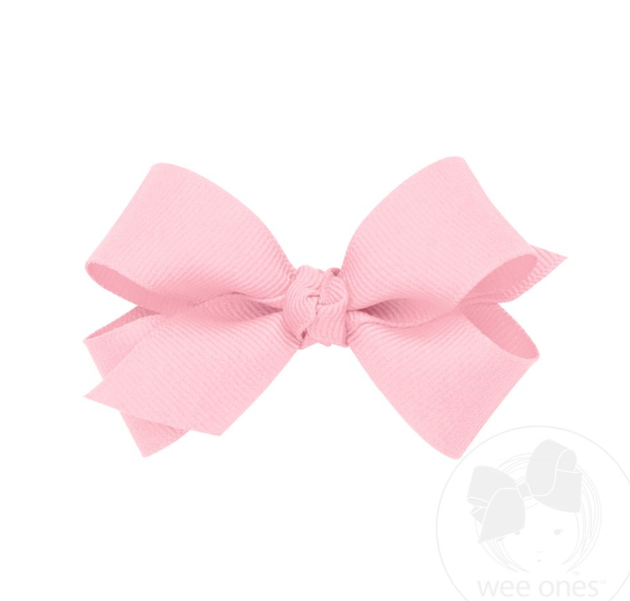 Wee Classic Grosgrain Hair Bow (Knot Wrap)