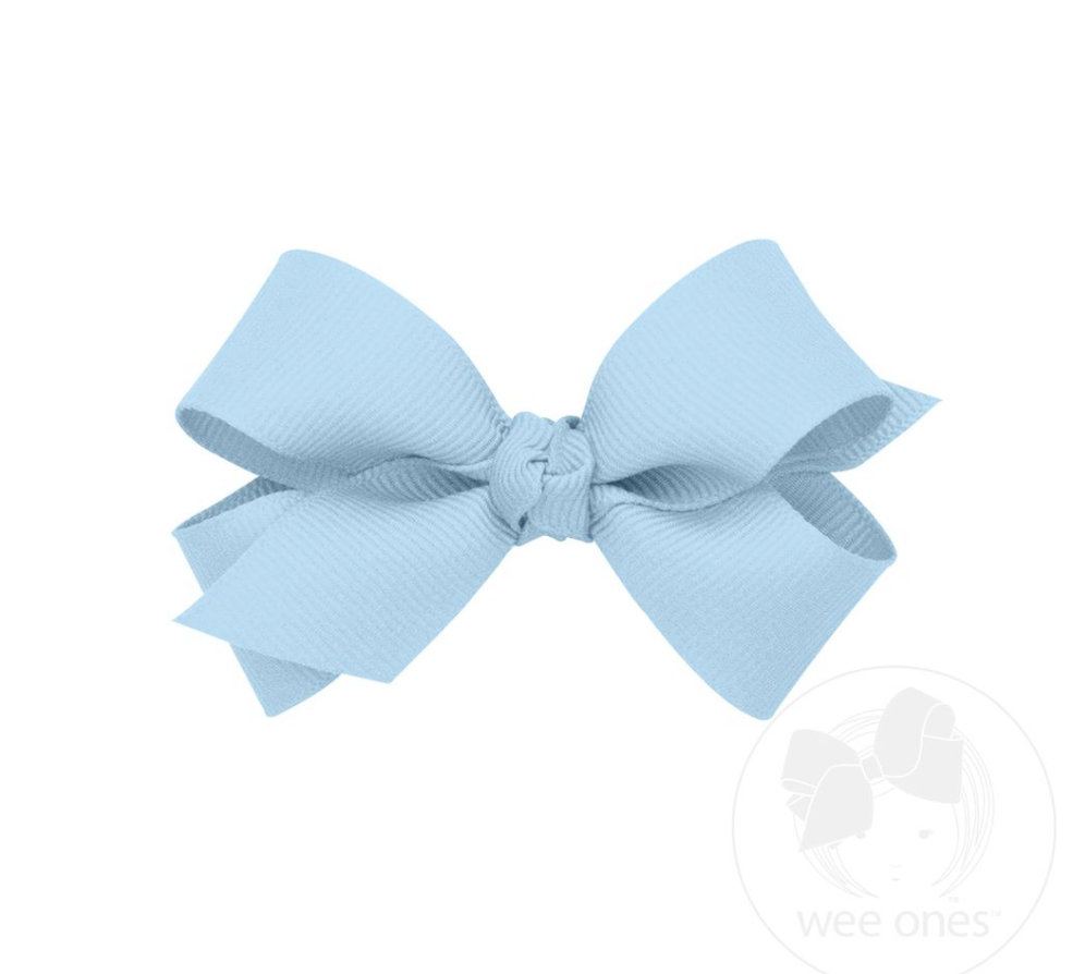 Wee Classic Grosgrain Hair Bow (Knot Wrap)