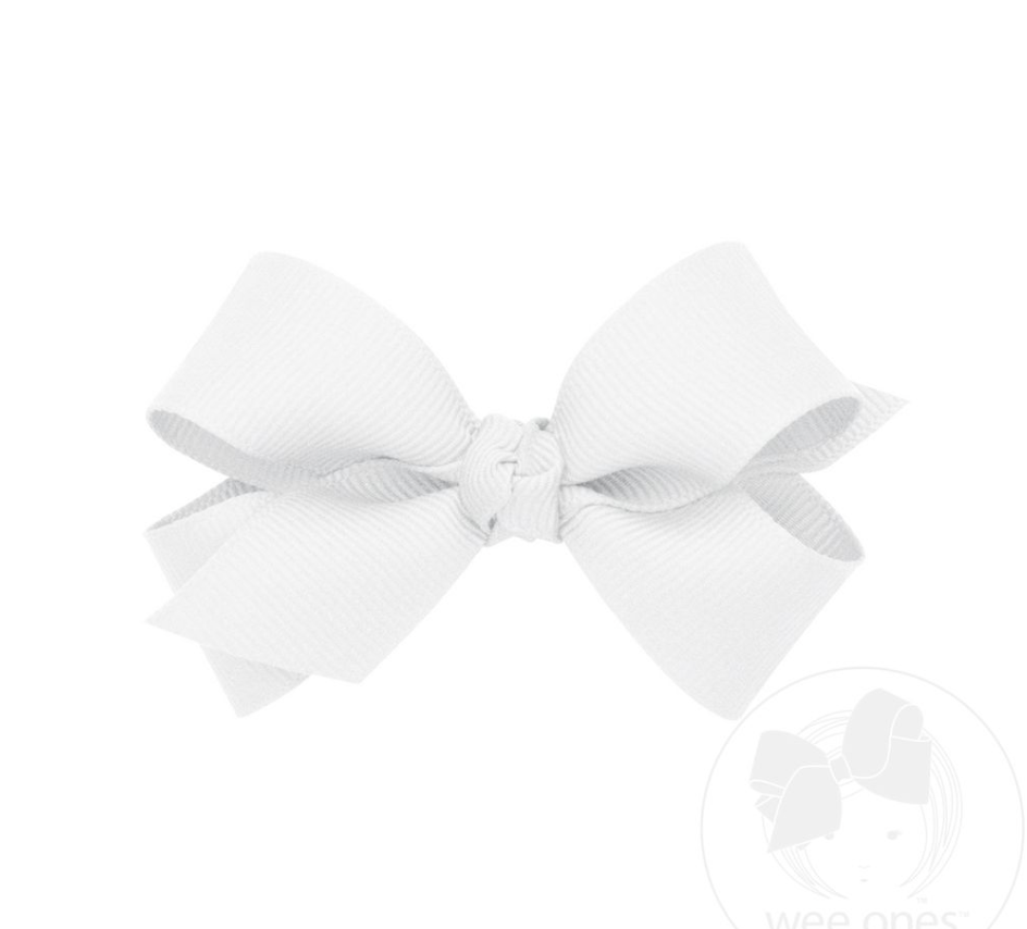 Wee Classic Grosgrain Hair Bow (Knot Wrap)