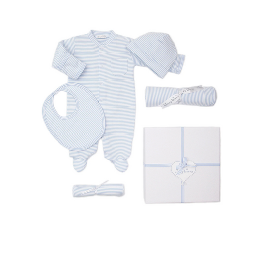 Kissy Kissy Simple Stripes 5PC Gift Set