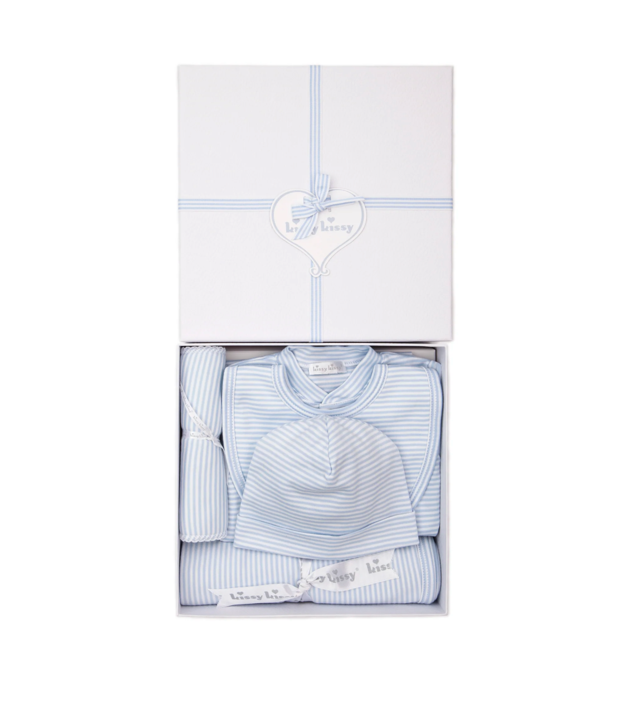 Kissy Kissy Simple Stripes 5PC Gift Set