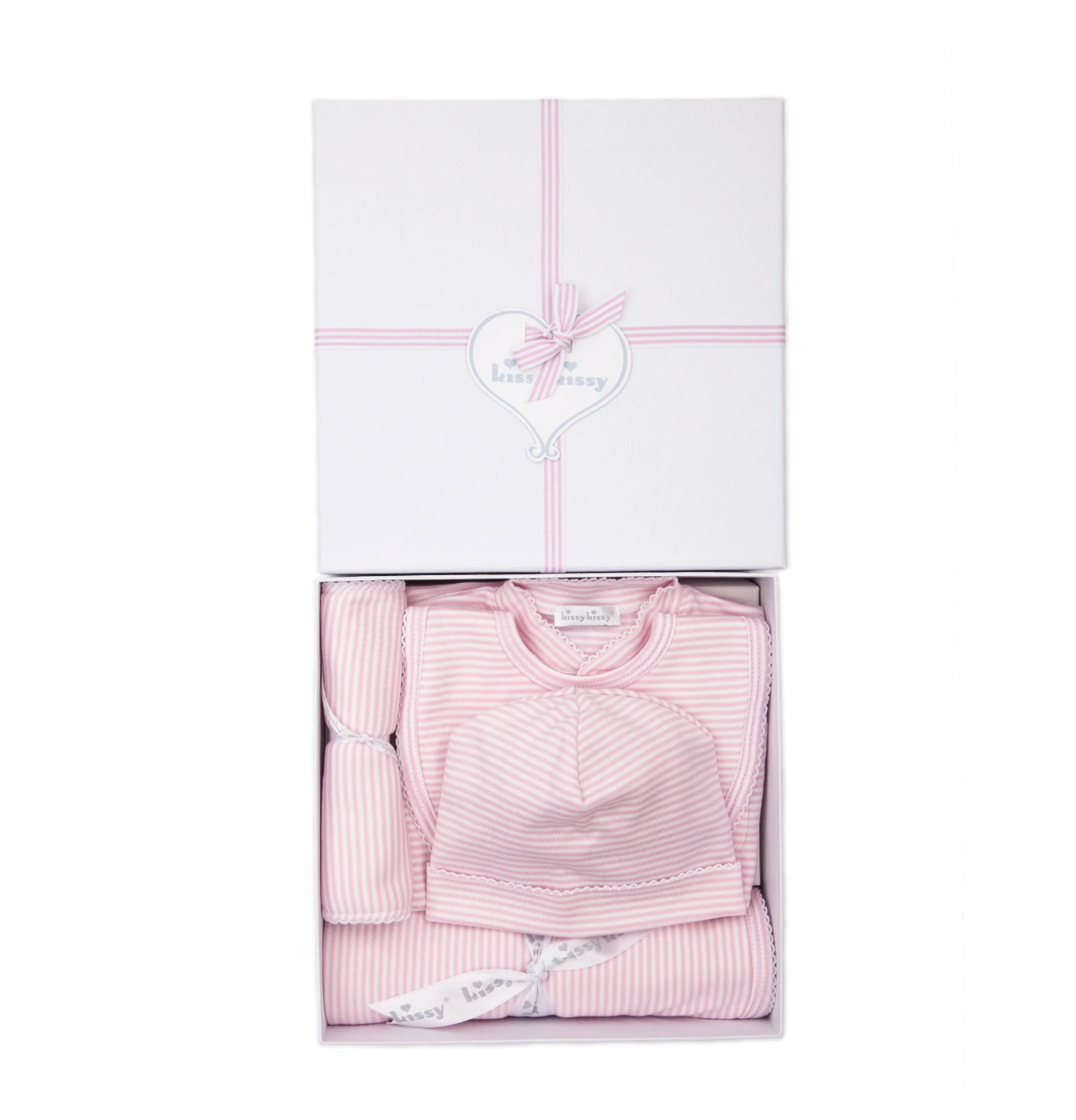 Kissy Kissy Simple Stripes 5PC Gift Set