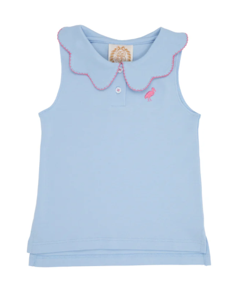 Paige's Playful Polo - Beale Street Blue