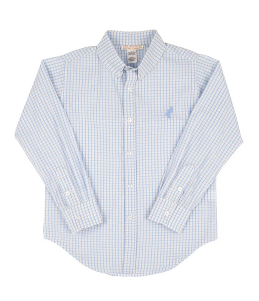 Dean's List Dress Shirt in Beale Street Blue