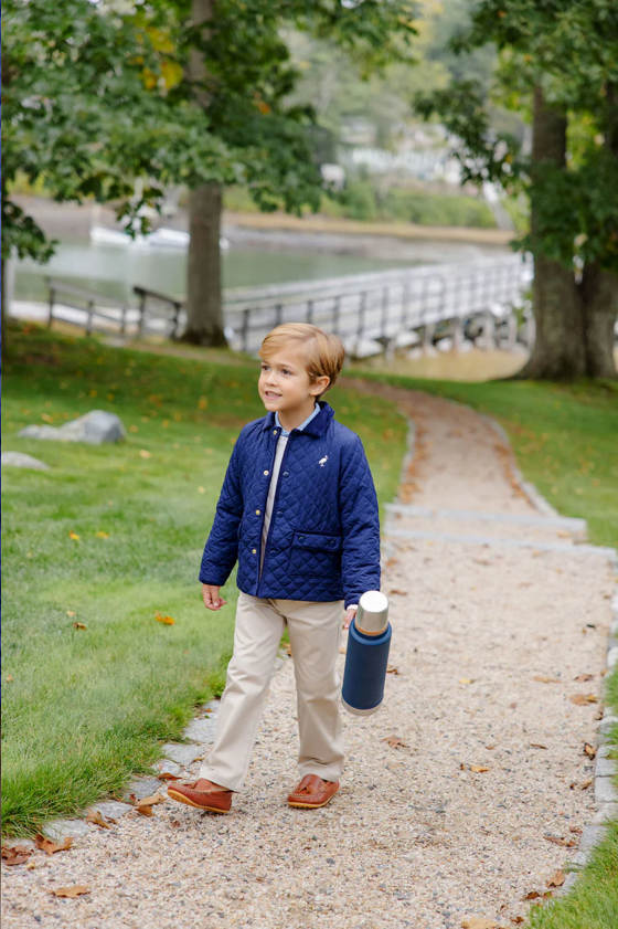 Caldwell Quilted Coat (Unisex) - Nantucket Navy