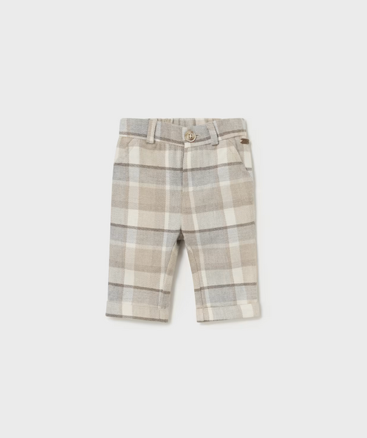 Plaid Baby Trousers