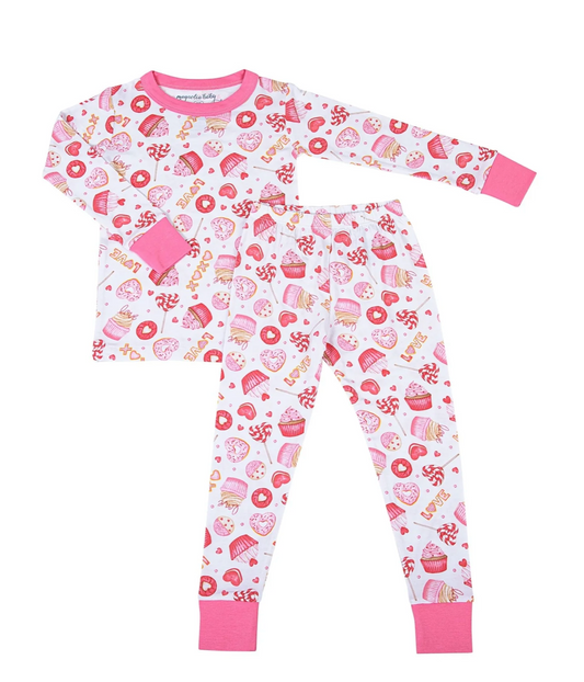 Magnolia Baby XOXO Sweets 2 piece pajama