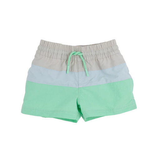 Country Club Colorblock Swim Trunk