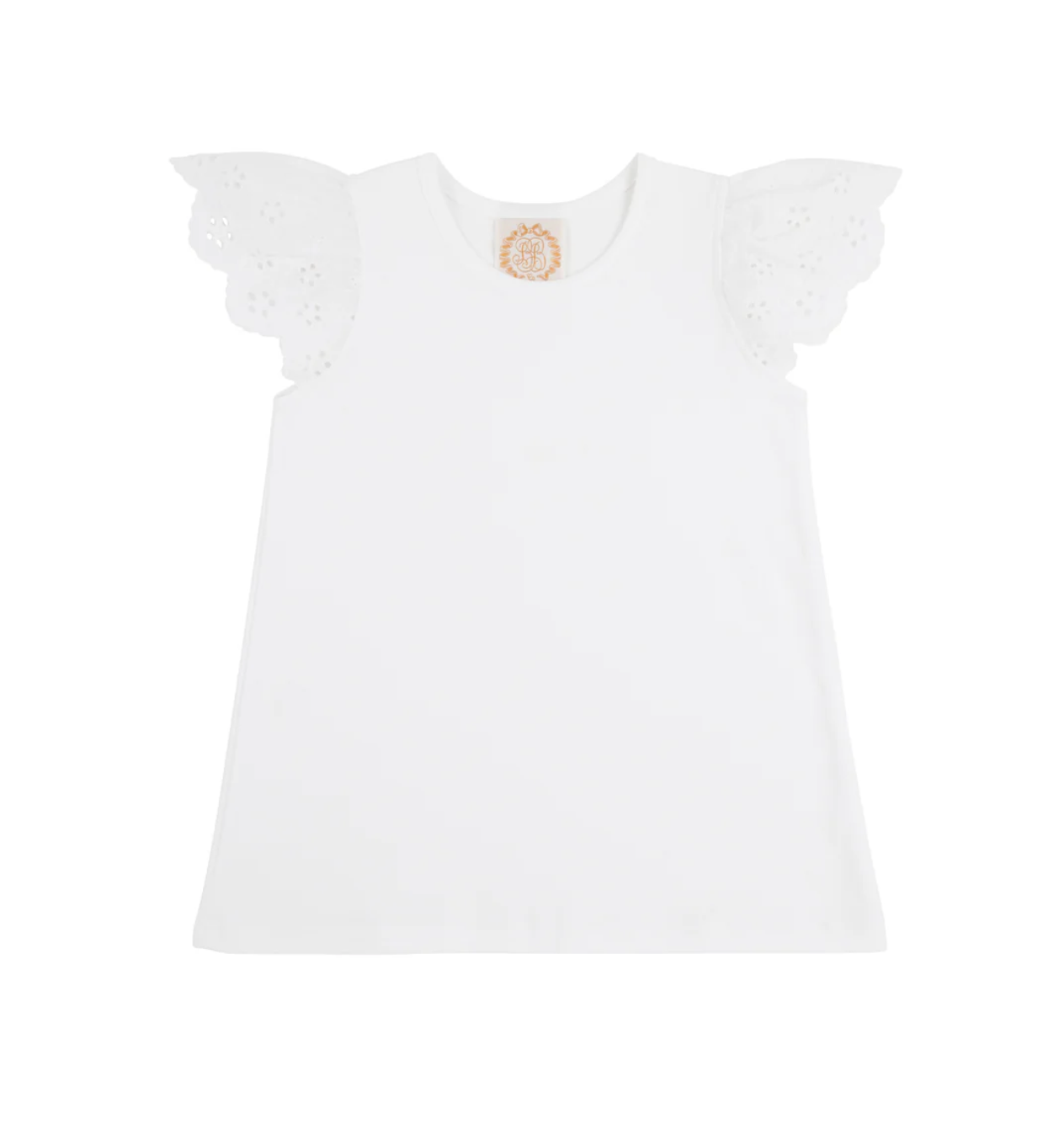 Ellen's Eyelet Top - Worth Avenue White