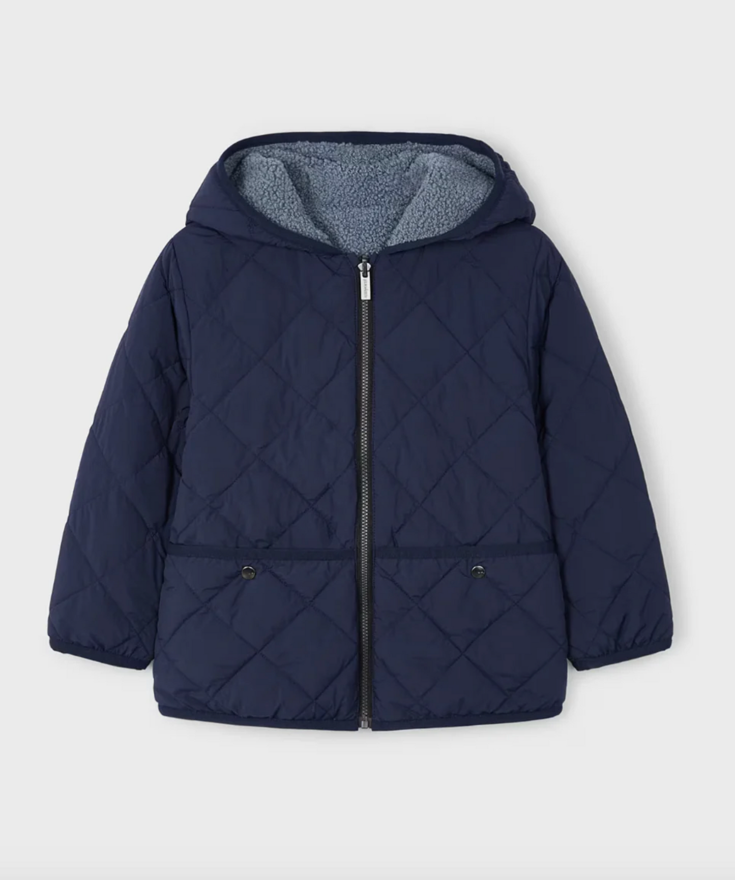 Reversible Soft Coat - Navy