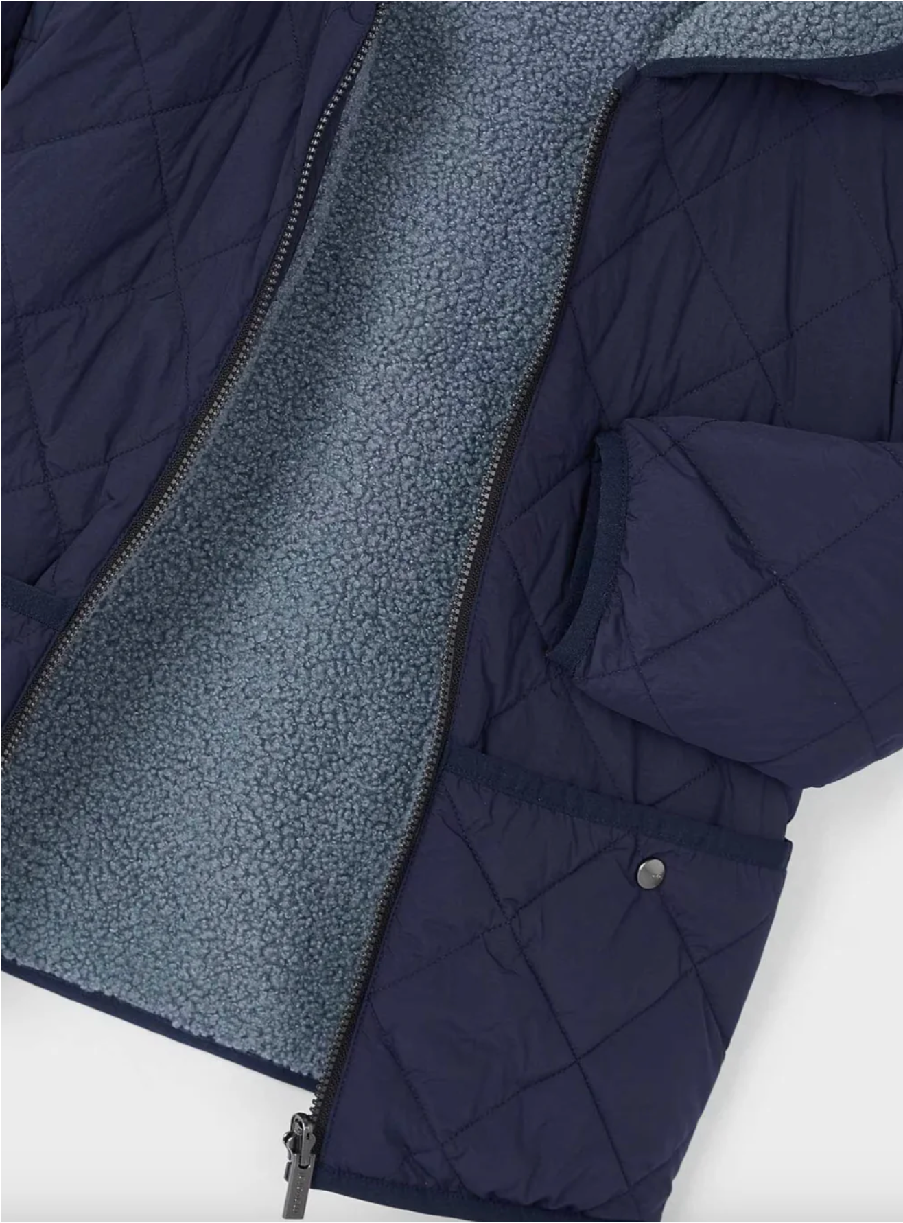 Reversible Soft Coat - Navy