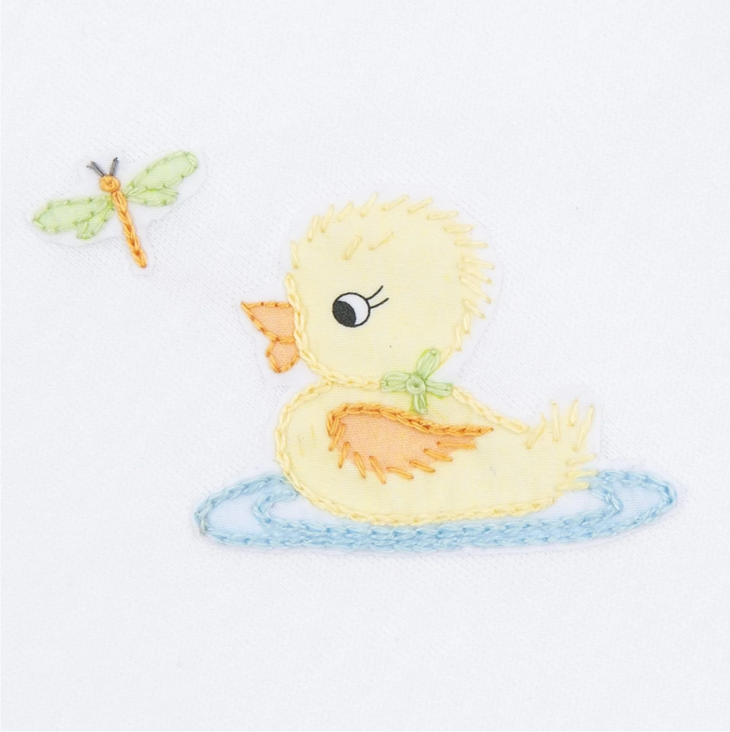 Magnolia Baby Darling Ducklings Zipper Footie