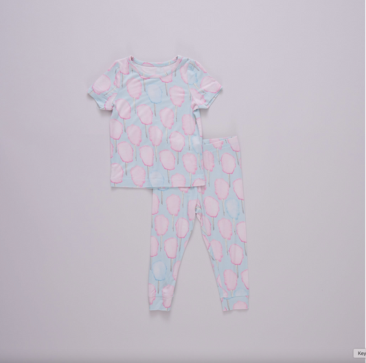 Kids Bamboo PJ Set - Cotton Candy