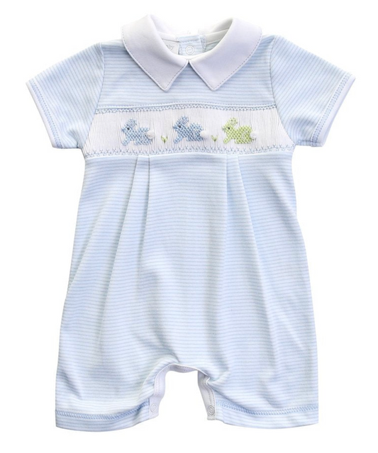 Magnolia Baby Hoppity Hop Smocked Sleeveless Playsuit