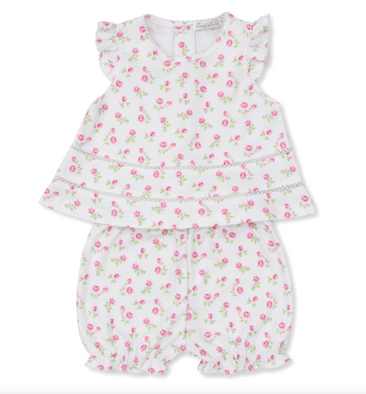 Kissy Kissy Rosy Roses Sunsuit Set