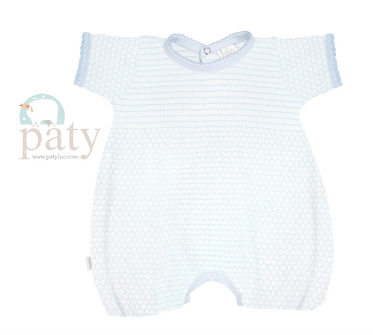 Paty SS Bubble - Blue with Blue Trim