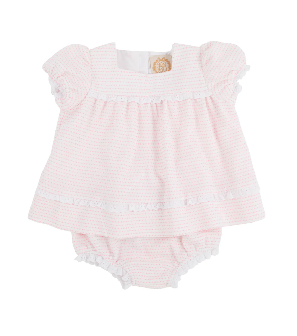 Flossy Frock Set - Darien Dot