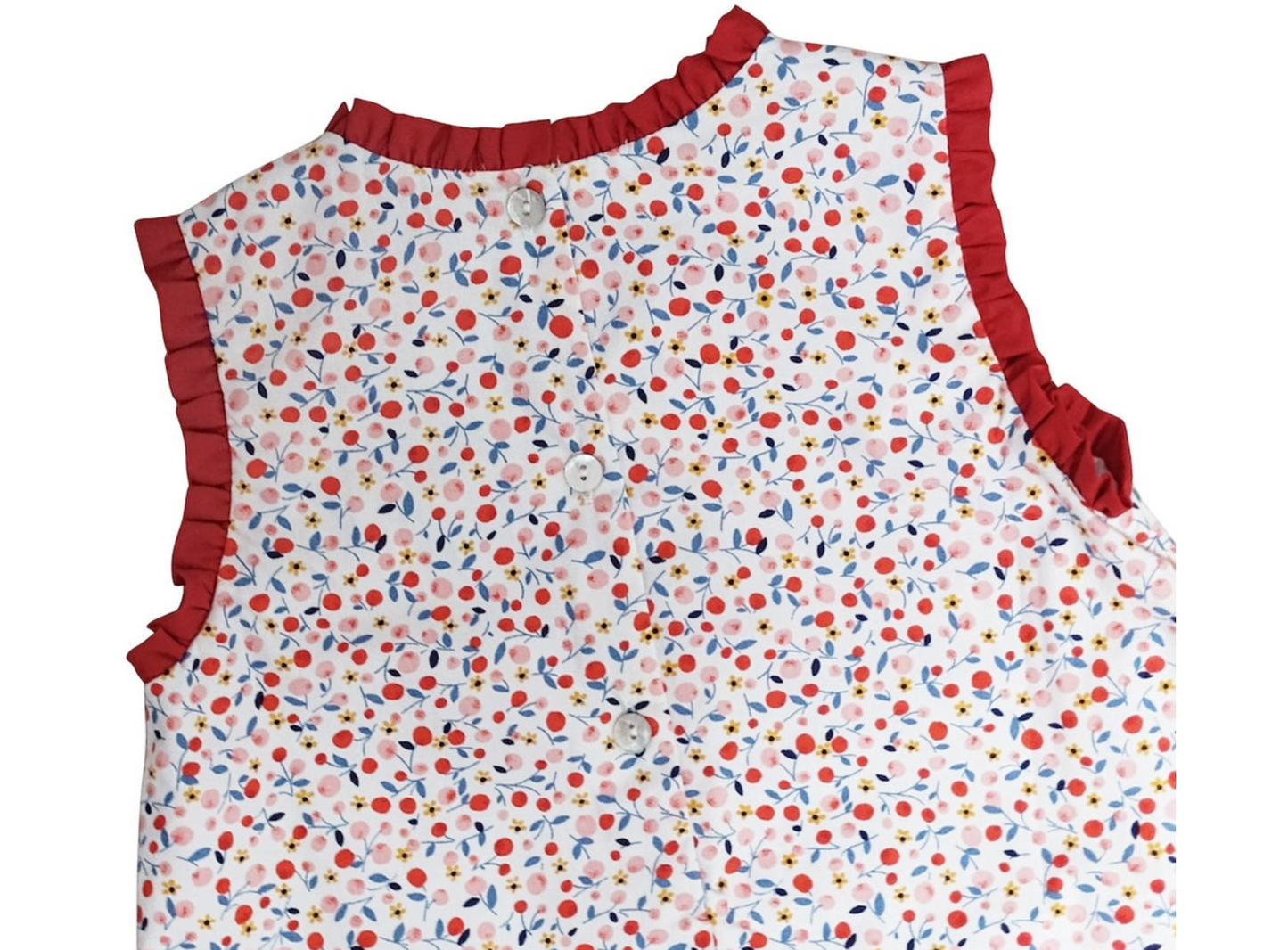 Cherries Collection A-Line Girl's Dress