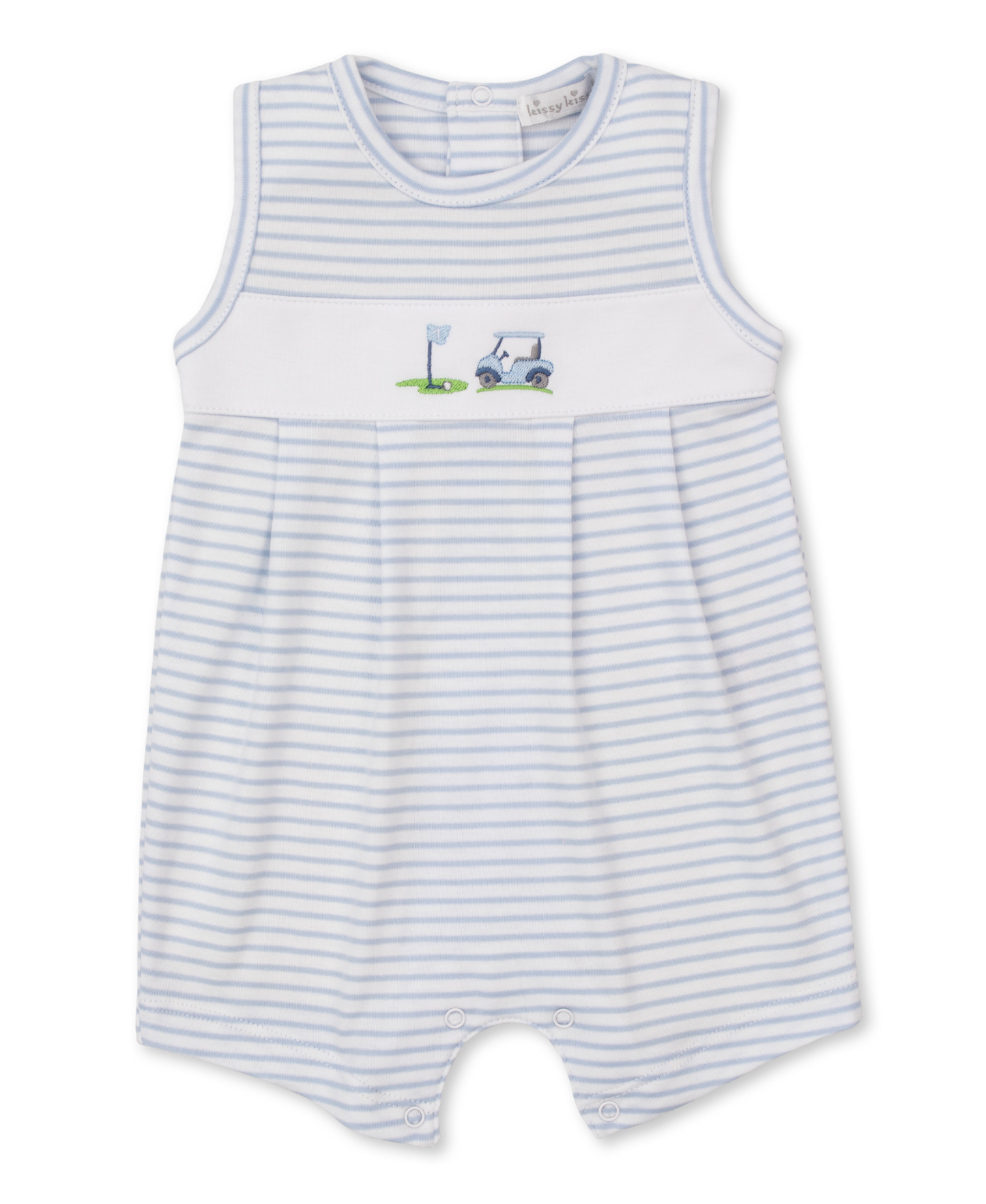 Fairway Foursome Sleeveless Stripe Playsuit