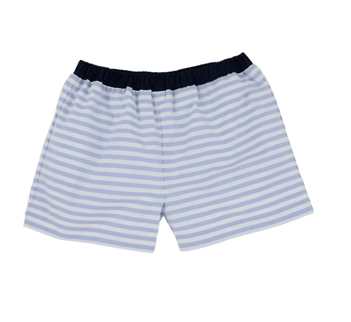 Shelton Shorts - Park City Periwinkle Stripe