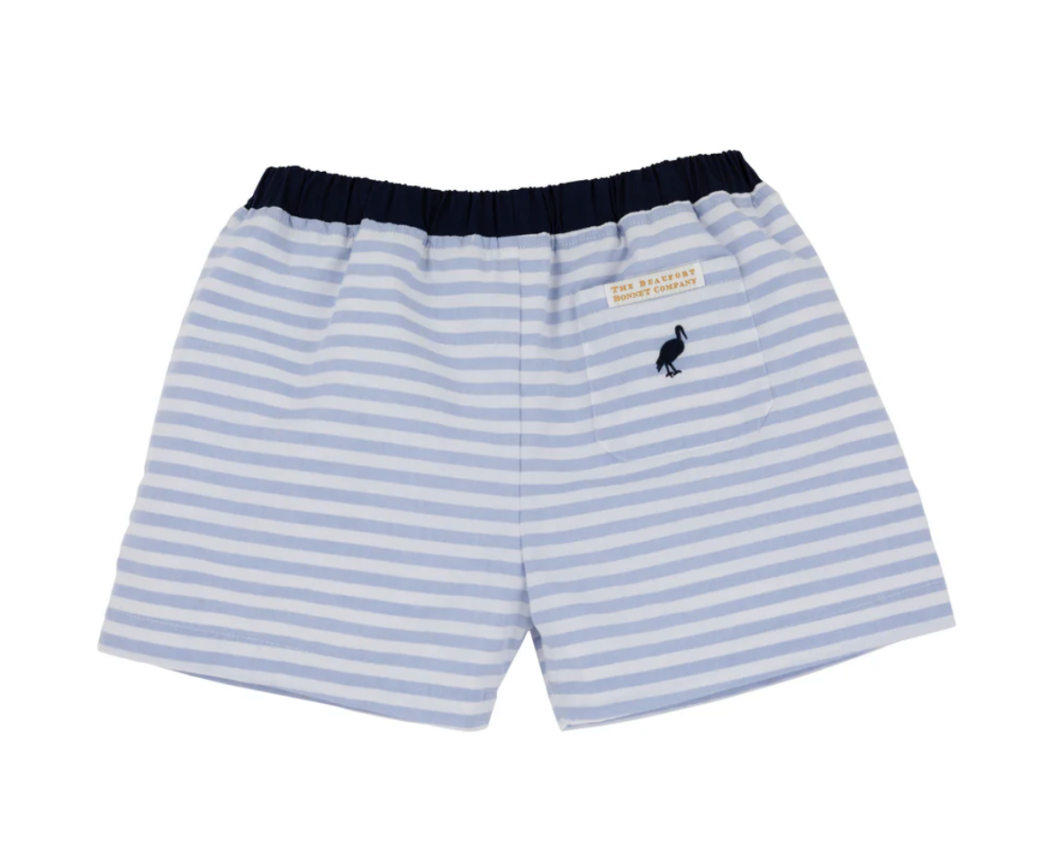 Shelton Shorts - Park City Periwinkle Stripe