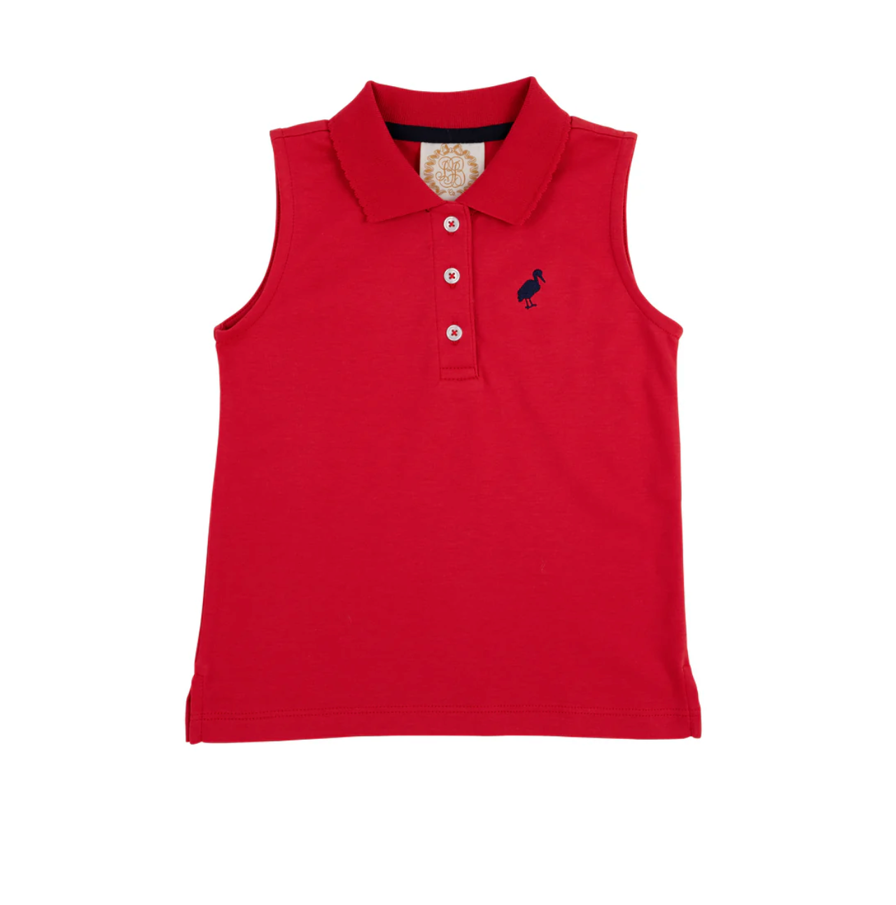 Sleeveless Anna Price Polo - Richmond Red