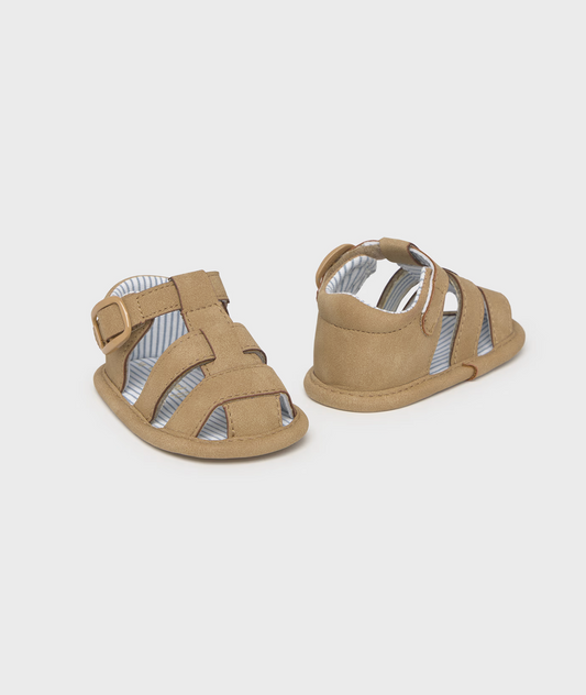 Mayoral Newborn Fisherman Sandals - Camel