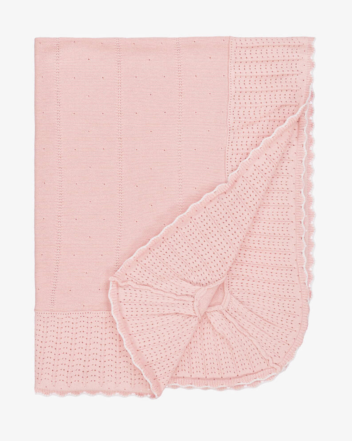 Mayoral Knit Baby Blanket - Pink