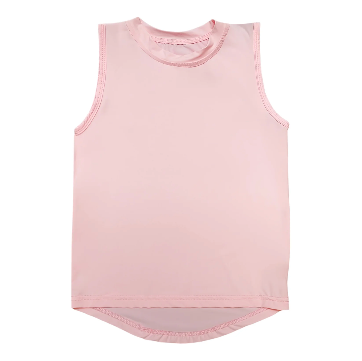 Belle Cher High Low Tank - Light Pink