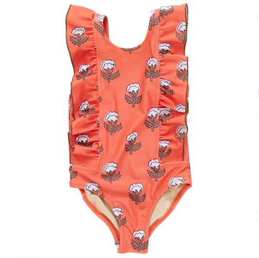 Girls Katniss Suit - Orange Small Bud