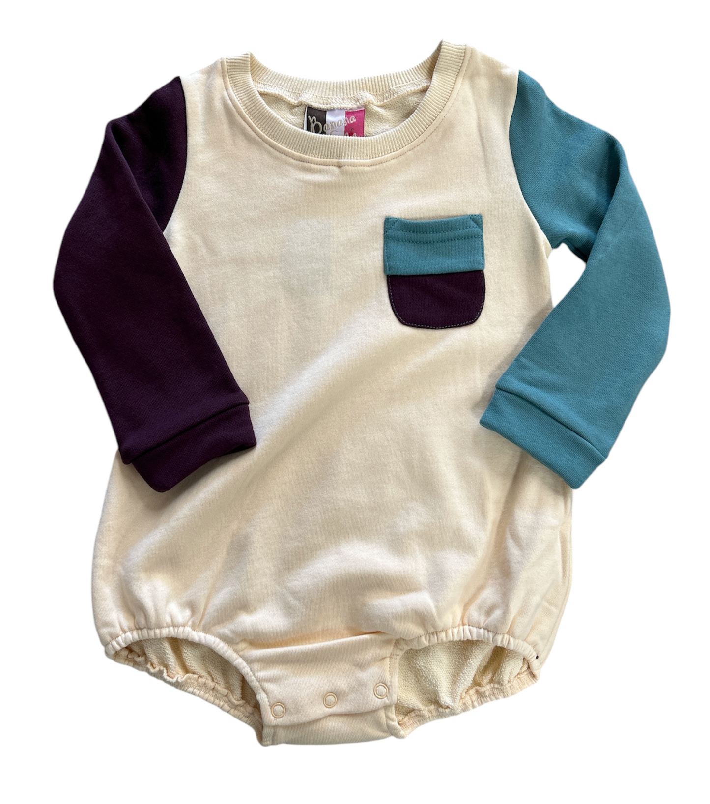 Colorblock Sweatshirt Bubble