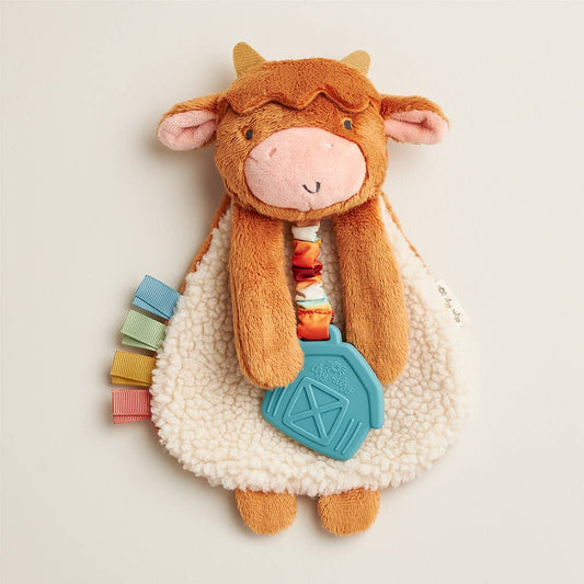 Highland Cow Itzy Friends Lovey Plush