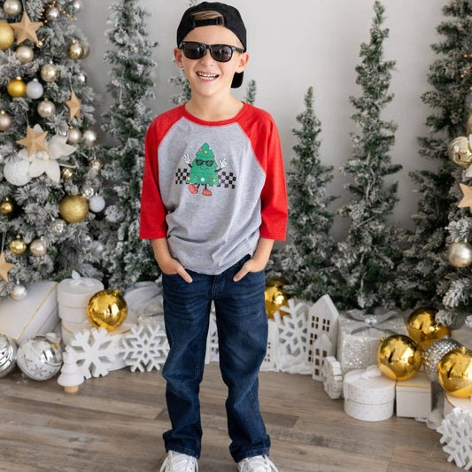 Sweet Wink Christmas Tree Dude Tee