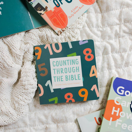 The Daily Grace Co. Counting Through the Bible Board Book