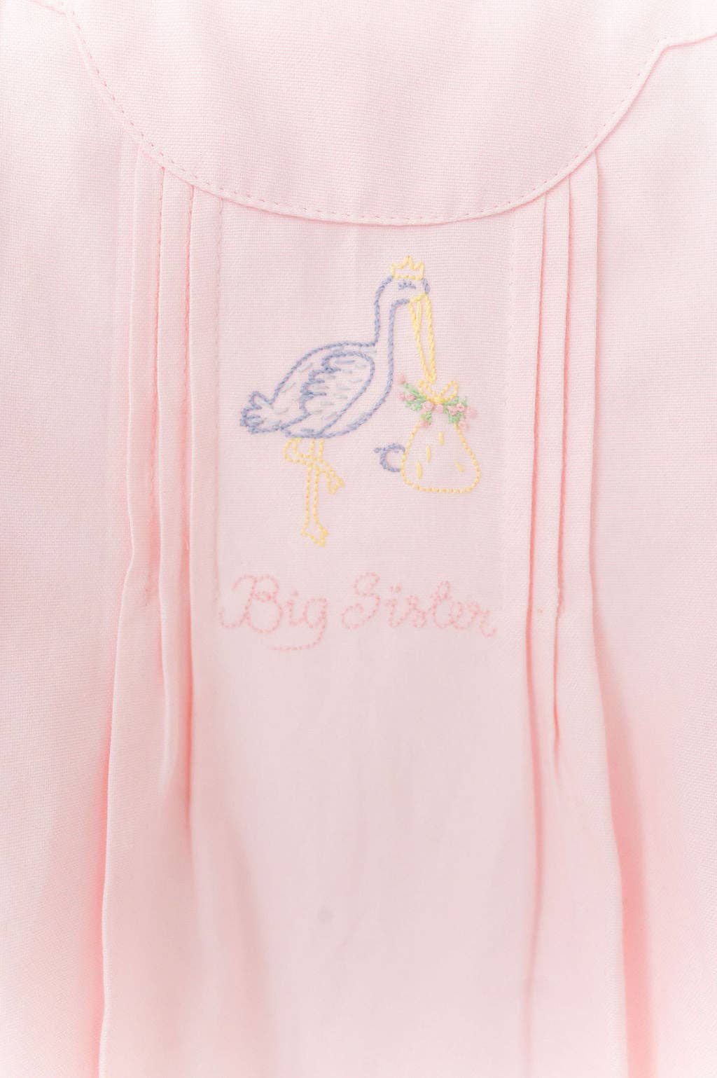 Big Sister Embroidered Dress