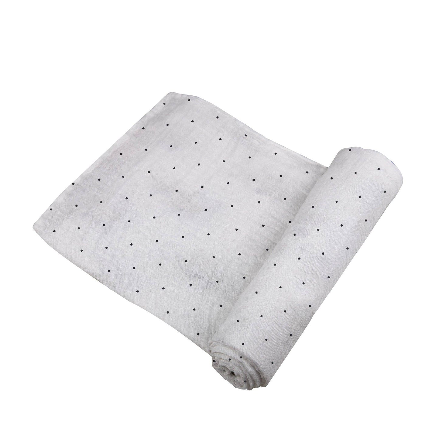 Polka Dot Bamboo Swaddle