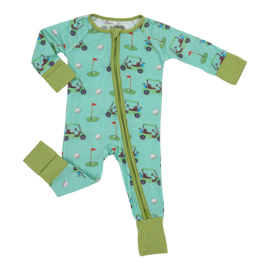 Golf A Round Baby Bamboo Pajamas