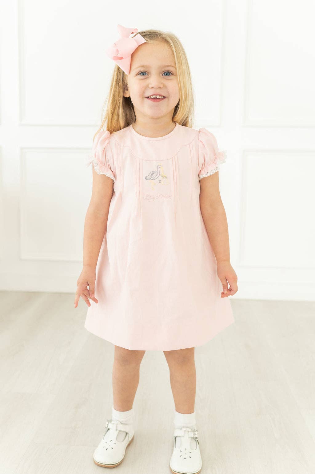 Big Sister Embroidered Dress