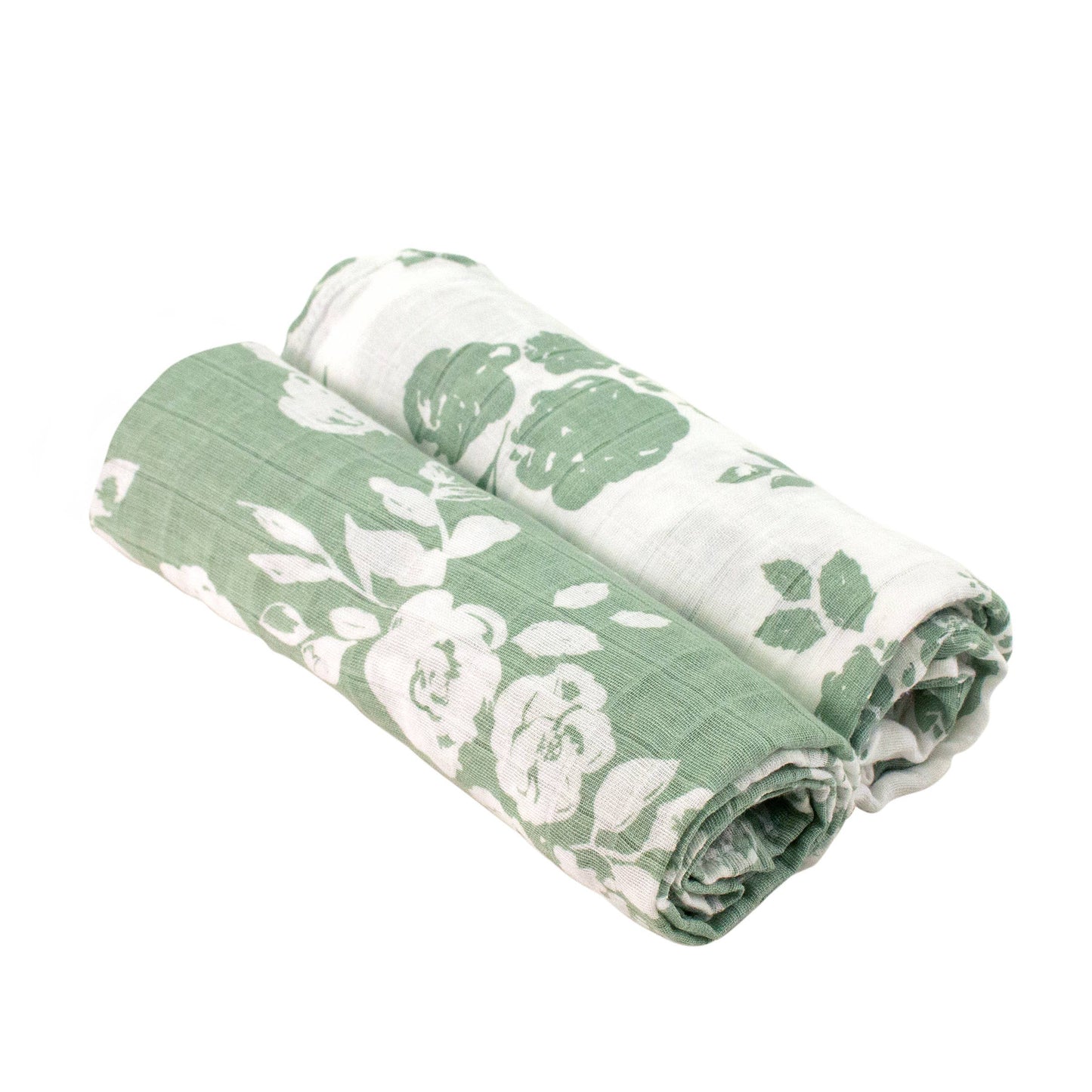 Vintage + Modern Floral Classic Muslin Swaddle Blanket Set